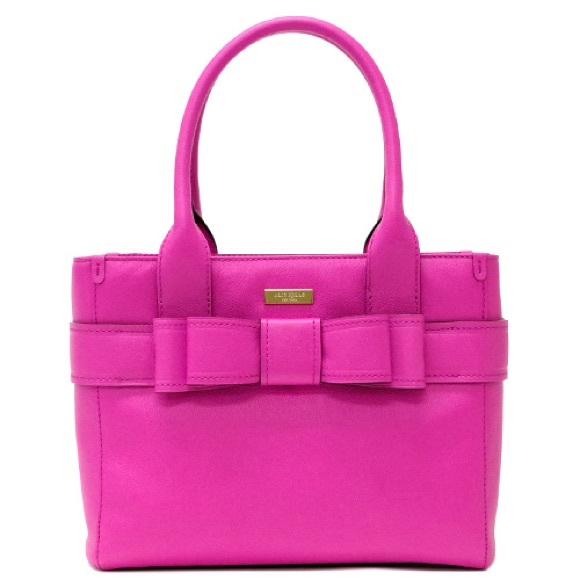 kate spade Handbags - Kate Spade ♠️Quinn Handbag Hot Pink Bow WKRU1454